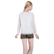 Women's Chiffon Blouse with Tassels | Embroidered Elegant Top Wholesale