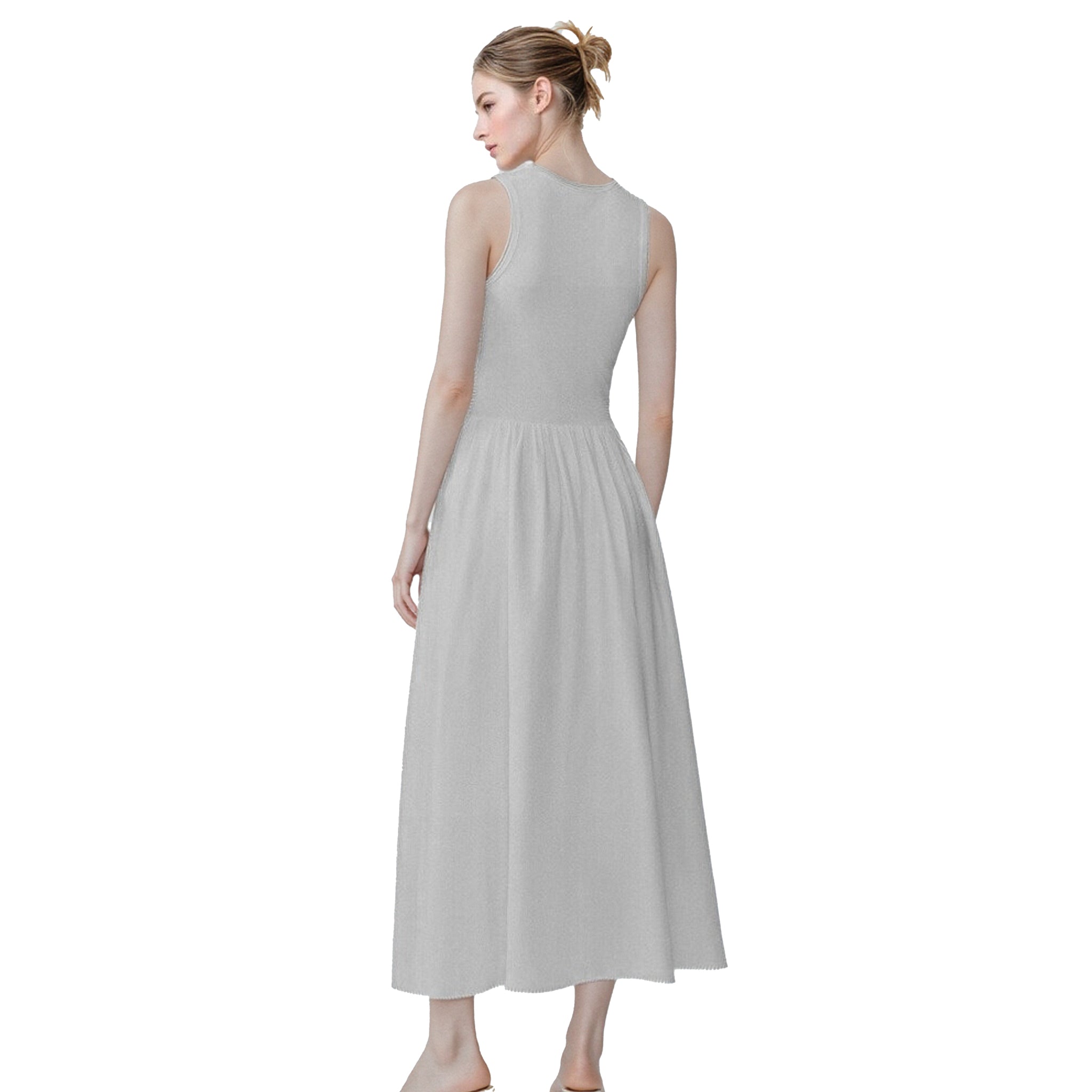 Light Knit Casual Summer Maxi Dress for Women