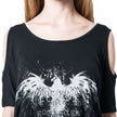 High-end Women's Off-shoulder T-shirt