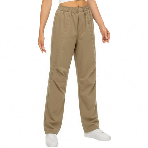 Wholesale Women's Warm Cargo Pants | Outdoor Fleece Lined Trousers