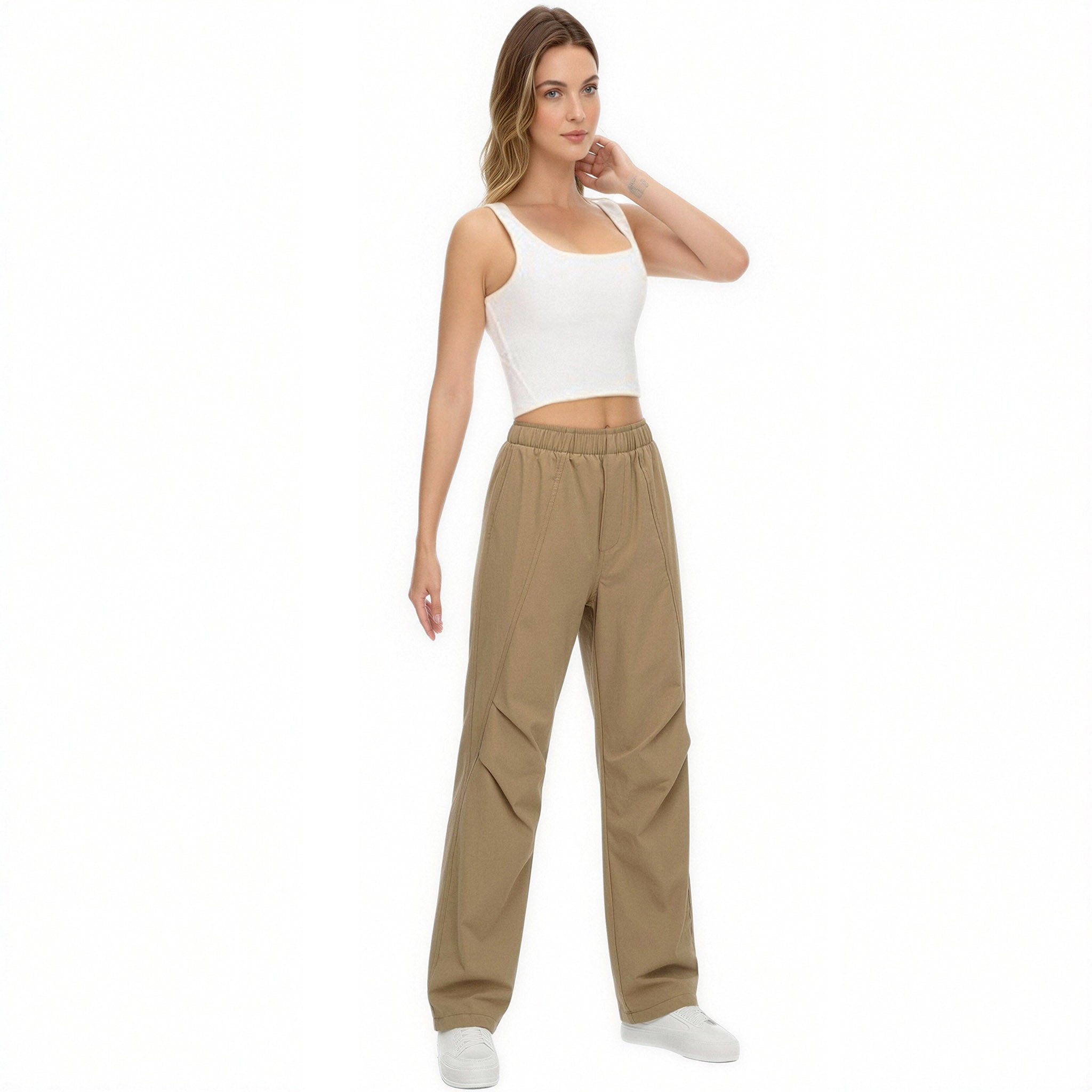 Wholesale Women's Warm Cargo Pants | Outdoor Fleece Lined Trousers