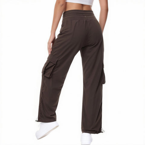 Women's Quick-Dry Sports Cargo Pants | Straight Leg Hiking & Casual Pants
