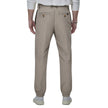Men's Casual Work Pants with Elastic Waist