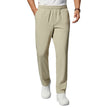 Men's Straight-Leg Elastic Waist  Casual Pants With Zip Security Pocket