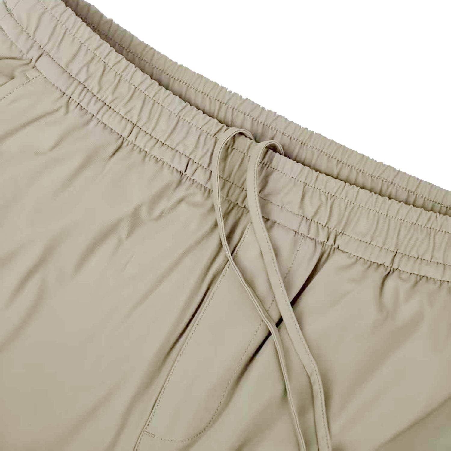 Men's Straight-Leg Elastic Waist  Casual Pants With Zip Security Pocket